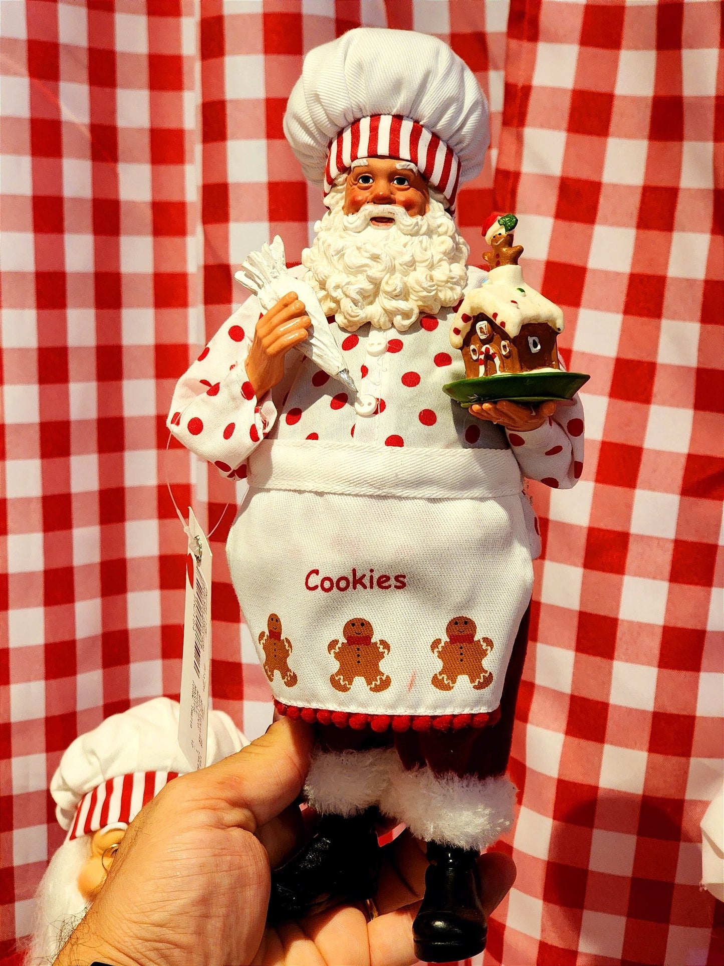 PAPAI NOEL COLECIONÁVEL CONFEITEIRO 28CM - PRÉ VENDA 2025