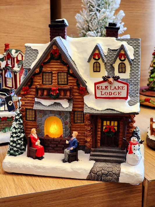 CENÁRIO VILA NATALINA CHALÉ NEVADO 24CM - PRÉ VENDA 2025