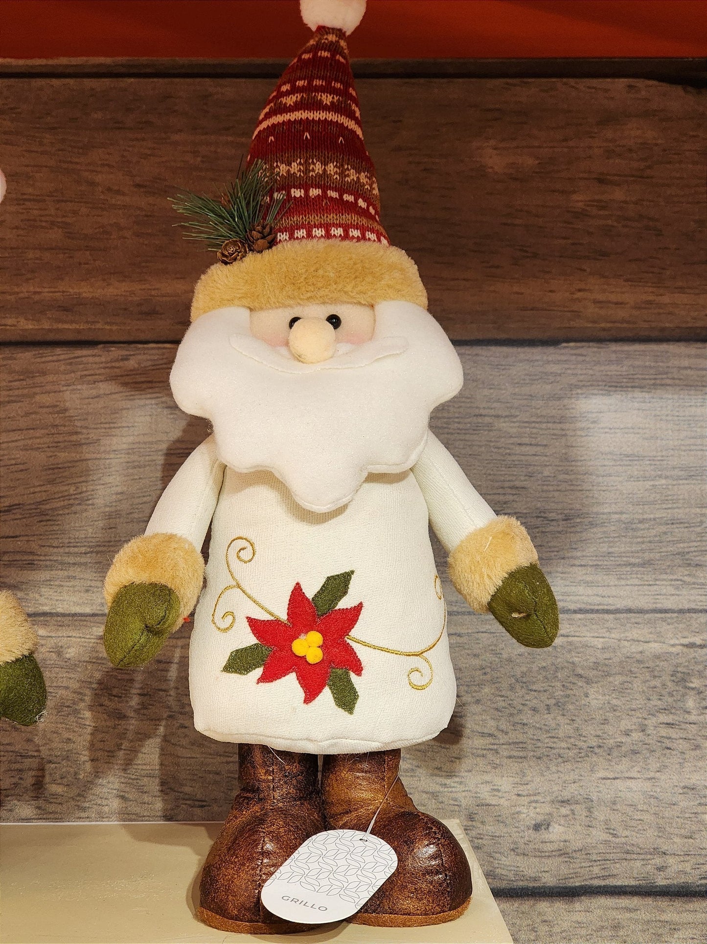 BONECO PAPAI NOEL EM PÉ 35CM - PRÉ VENDA 2025