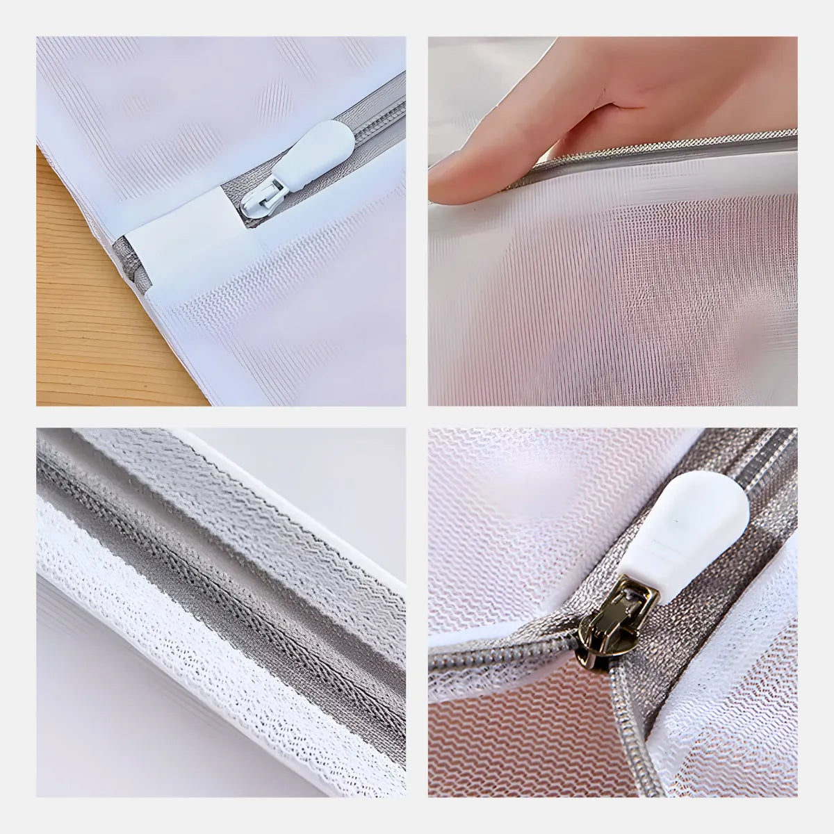 Saco de Lavanderia e Armazenamento Poliéster com Zíper