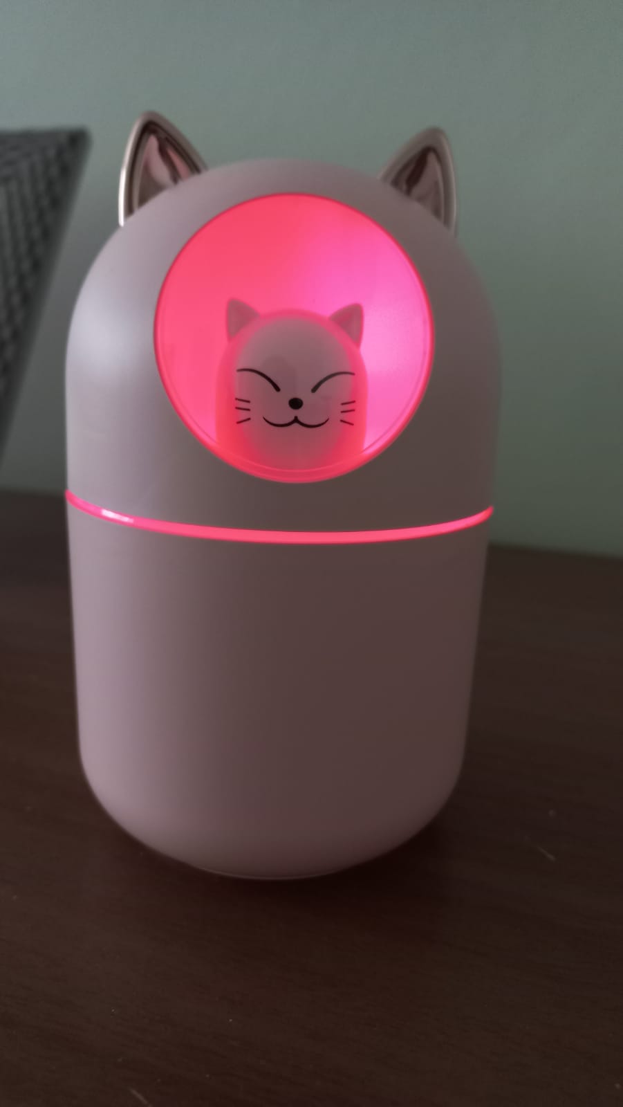 Umidificador Difusor Abajur Gatinho – Fofo e Funcional