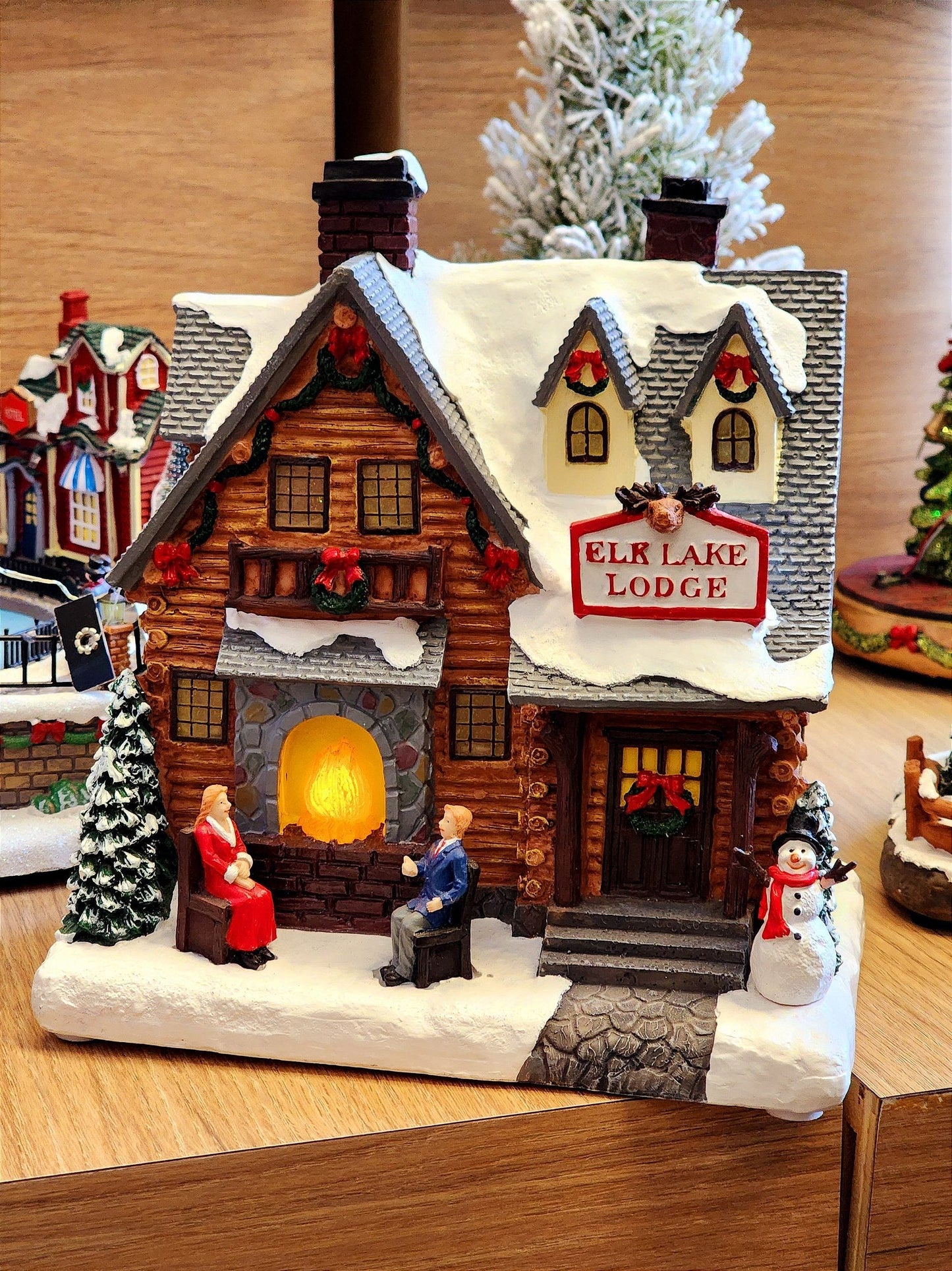 CENÁRIO VILA NATALINA CHALÉ NEVADO 24CM  - PRÉ VENDA 2025