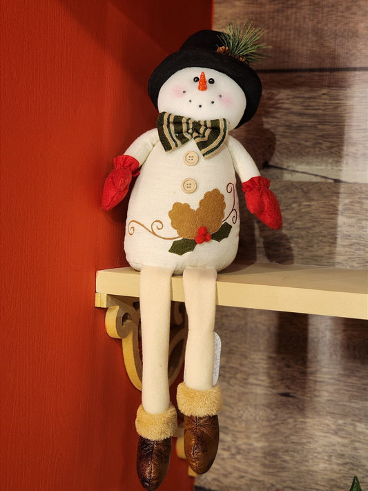 BONECO DE NEVE SENTADO 52CM - PRÉ VENDA 2025